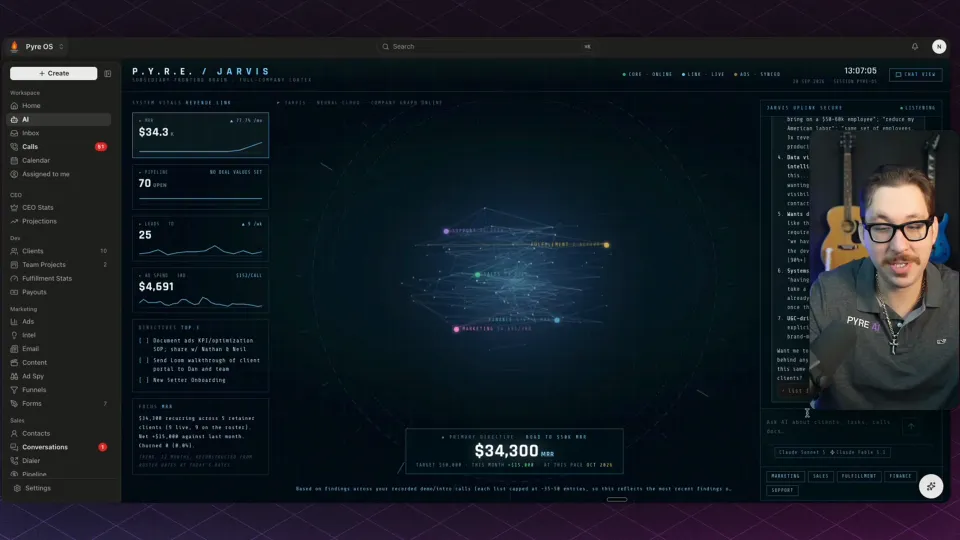 AI operating system for agencies: 26 agents | Pyre AI